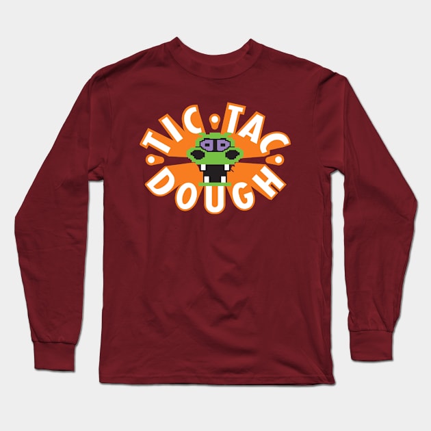 Tic Tac Dough Long Sleeve T-Shirt by Tee Arcade